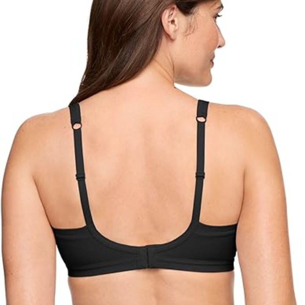 Women’s Black Seamless Stretch Wireless Lightly Lined Bra – Small – New - Picture 2 of 3